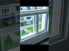 पाउडर कोटिंग यूनिटाइज्ड पर्दा दीवार थर्मल इन्सुलेशन पर्दा दीवार खिड़की दीवार