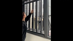 नई डिजाइन घुमावदार खोलने वाली खिड़कियां