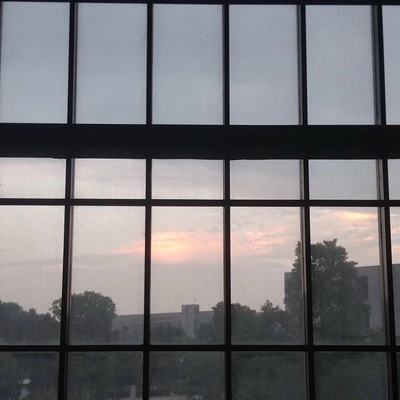 वाणिज्यिक भवन कांच की पर्दे की दीवार अनुकूलित छिपी हुई फ्रेम कार्यालय पर्दे की दीवार